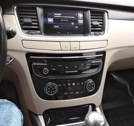 Peugeot 508 cena 35800 przebieg: 251000, rok produkcji 2015 z Zbąszynek małe 254